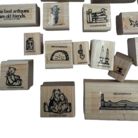 New Stampin Up! Lot of 27 Decorative Crafting Stamps  - Various Themes - Picture 5 of 7